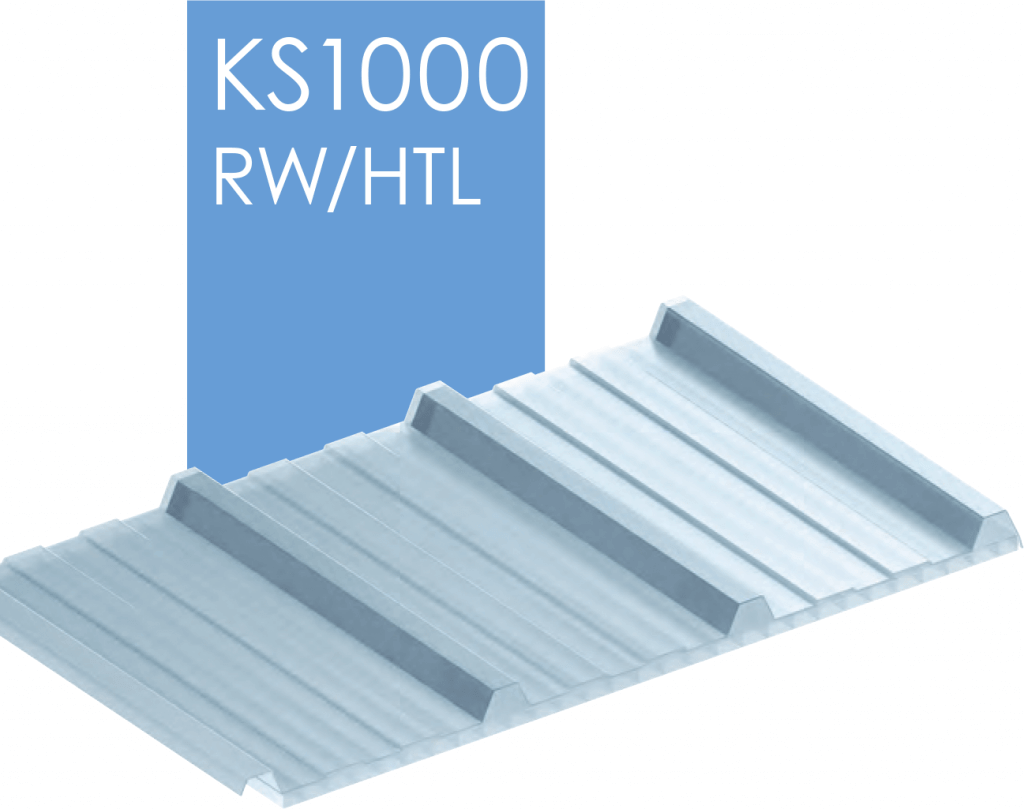 Сотовый поликарбонат KS1000 RW/HTL