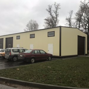 Автомойка из металлопрофиля